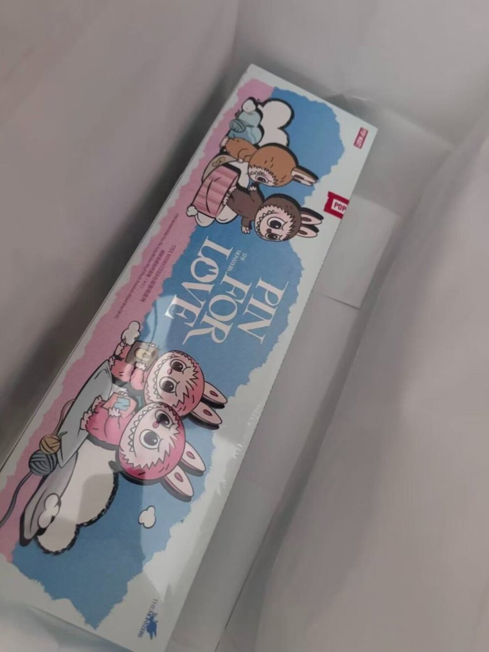 【BIE sealed box】 labubu 4.0 Pin For Love series full case sealed box